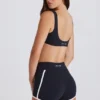 Soft Active kontrastshorts i svart