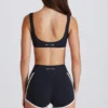Soft Active kontrastshorts i svart