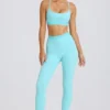Soft Active-leggings i aqua