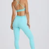Soft Active-leggings i aqua