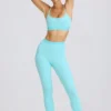 Soft Active-leggings i aqua