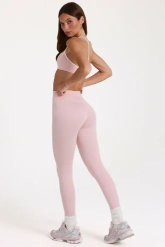 Soft Active-leggings i Blush Marl