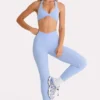 Soft Active-leggings i full längd i färgen Sky