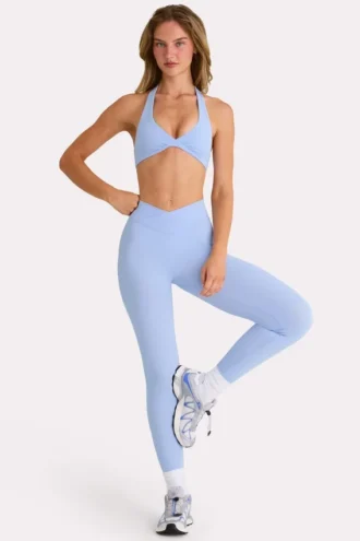 Soft Active-leggings i full längd i färgen Sky