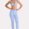 Soft Active-leggings i full längd i färgen Sky