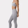 Soft Active-leggings i gråmelerat