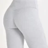 Soft Active-leggings i gråmelerat