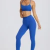 Soft Active-leggings i kobolt