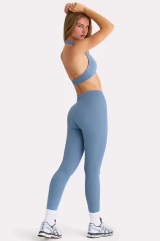 Soft Active-leggings i marinblått