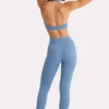Soft Active-leggings i marinblått