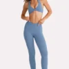 Soft Active-leggings i marinblått