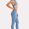 Soft Active-leggings i marinblått