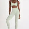Soft Active-leggings i Sage Marl