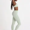 Soft Active-leggings i Sage Marl