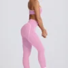 Soft Active-leggings med medelhög midja i dammrosa