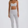 Soft Active-leggings med medelhög midja i grått
