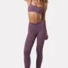 Soft Active-leggings med rynkad midja i färgen Dusk