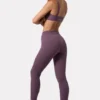 Soft Active-leggings med rynkad midja i färgen Dusk