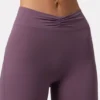 Soft Active-leggings med rynkad midja i färgen Dusk
