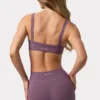 Soft Active-leggings med rynkad midja i färgen Dusk