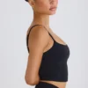 Soft Active-linne i svart