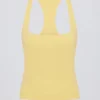 Soft Active-linne med racerback i färgen Lemon