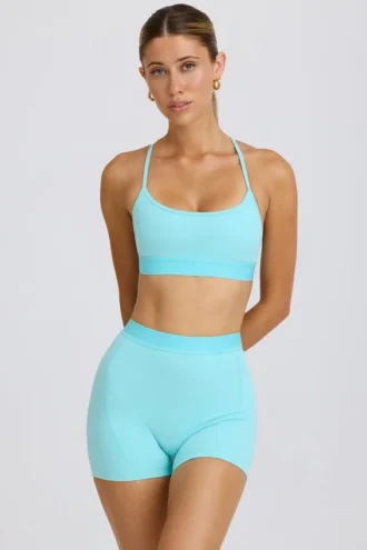 Soft Active minishorts i Aqua