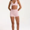 Soft Active minishorts i Blush Marl