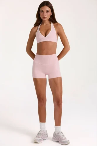 Soft Active minishorts i Blush Marl