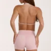 Soft Active minishorts i Blush Marl