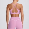 Soft Active minishorts i dammrosa