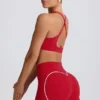 Soft Active minishorts i Hot Red
