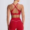 Soft Active minishorts i Hot Red
