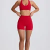 Soft Active minishorts i Hot Red
