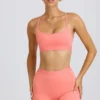 Soft Active minishorts i korall