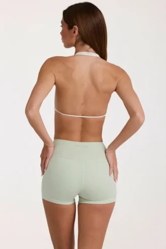 Soft Active minishorts i Sage Marl