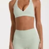 Soft Active minishorts i Sage Marl