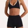 Soft Active minishorts i svart