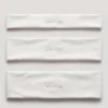 Soft Active-pannband, 3-pack i färgen Milk