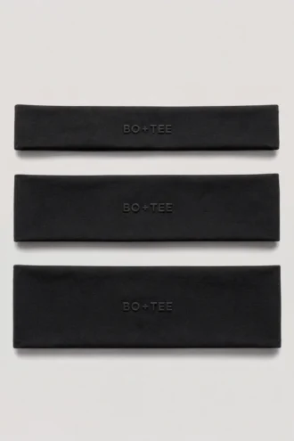 Soft Active-pannband, 3-pack i svart