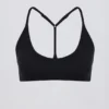 Soft Active Racerback Sports Bra i svart