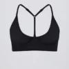 Soft Active Racerback Sports Bra i svart