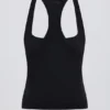 Soft Active Racerback Tank Top i svart