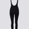 Soft Active rygglös jumpsuit i svart