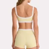 Soft Active Shorts  i Lemon