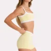 Soft Active Shorts  i Lemon
