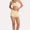 Soft Active Shorts  i Lemon