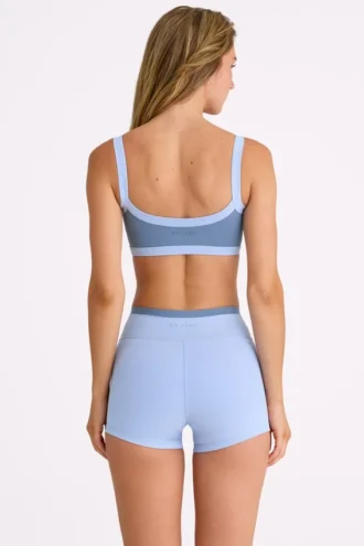 Soft Active Shorts  i Sky