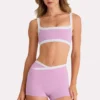 Soft Active Shorts  i Sweet Pink