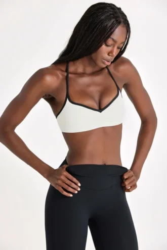 Soft Active-sport-BH i färgen Ivory
